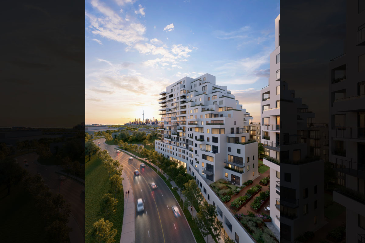 Queen & Ashbridge condos